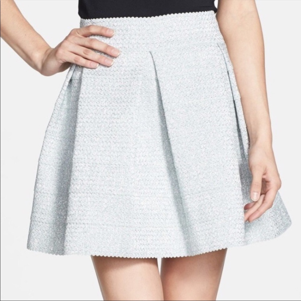 Devlin Silver Sparkly Skirt